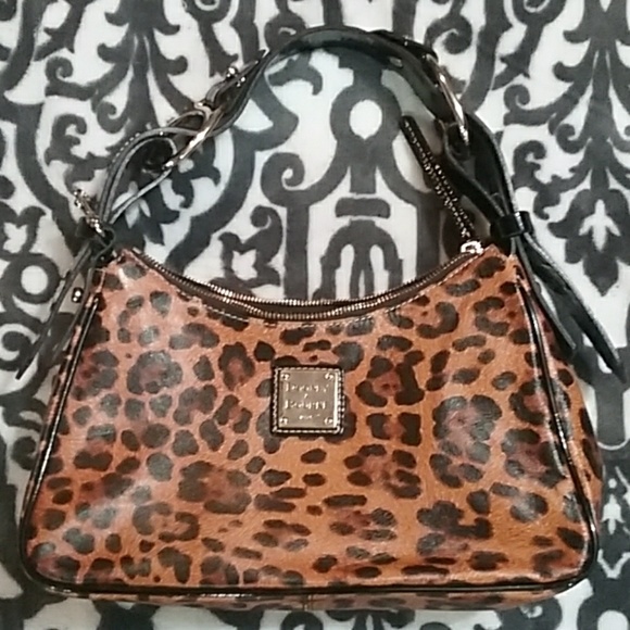 VGUC Dooney & Bourke leopard print purse - Picture 4 of 8
